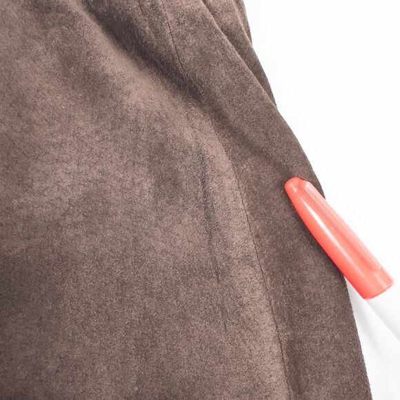 Vintage St Johns Bay Washable Suede Maxi Skirt Womens 20W Cowgirl Western Boho - Picture 10 of 16